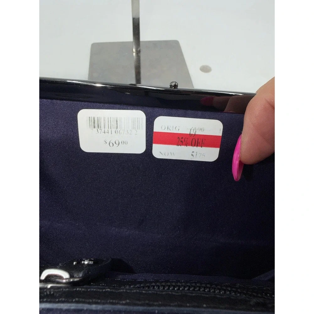 Rachel Rachel Roy Gunmetal Grey Sequin Evening Clutch Bag Shimmer Formal Bag